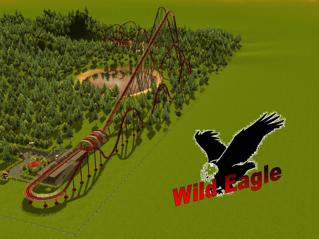 RCT3 Coaster  Wild Eagle